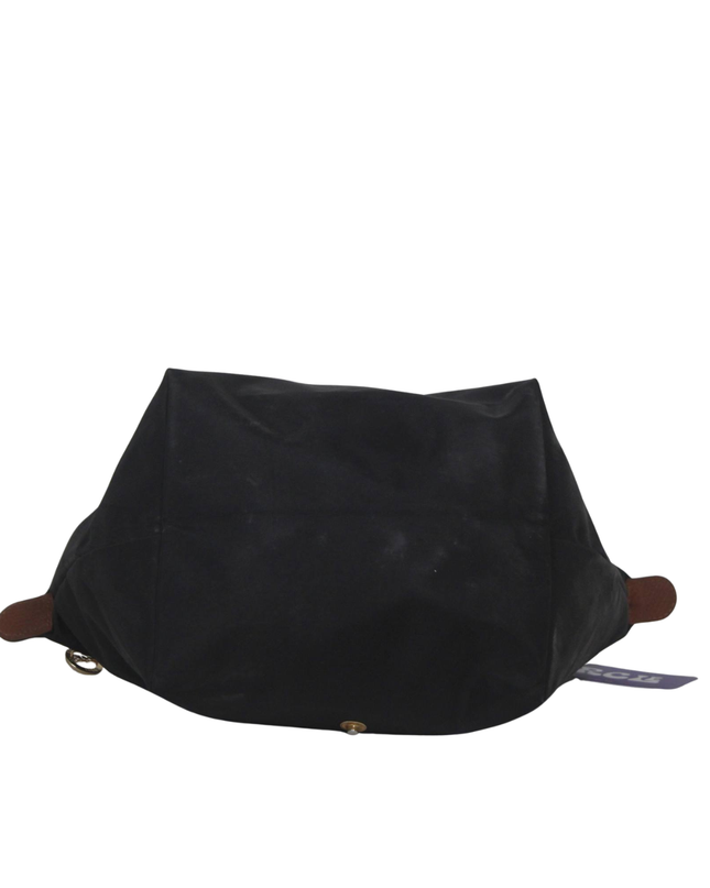 Longchamp Black Le Pliage Nylon Top Handle Bag