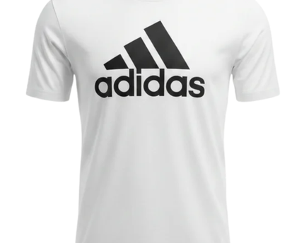 Adidas White Logo T-Shirt