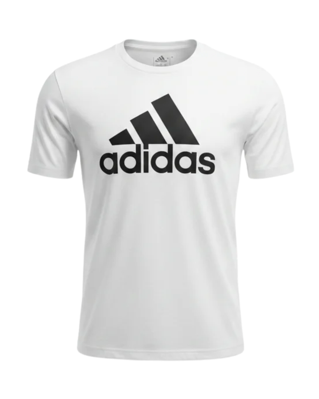 Adidas White Logo T-Shirt