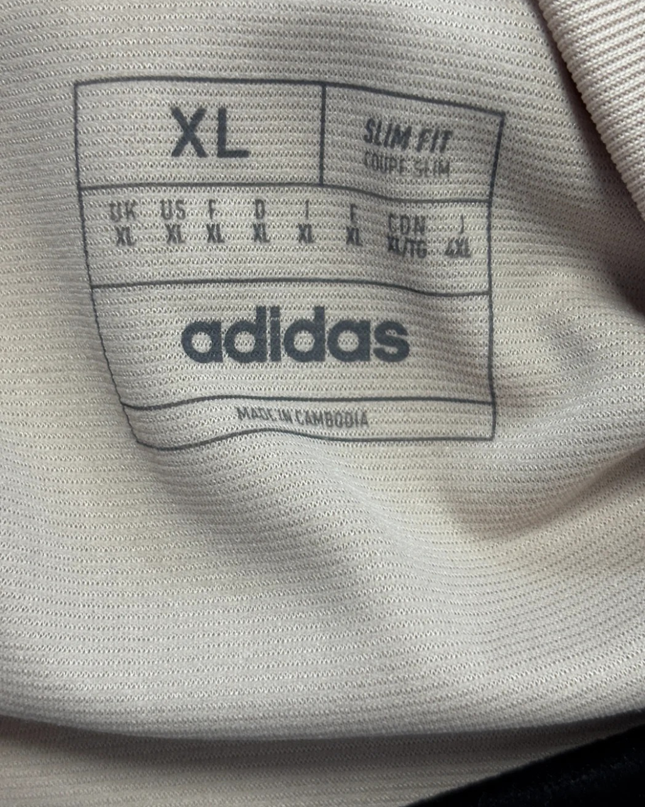 Adidas Beige Two-Tone Tiro 23 Training Track Jacket W/Tags