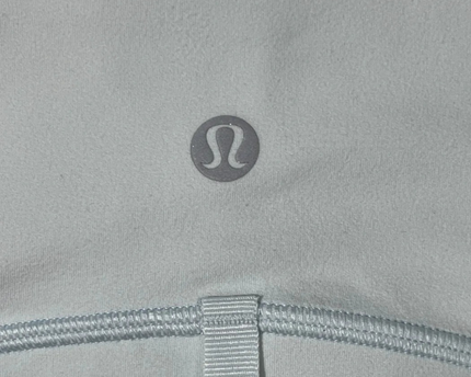 Lululemon Light Blue Performance Zip-Up Jacket