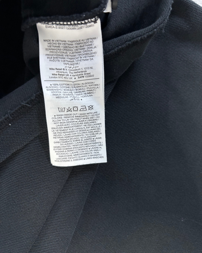 Nike Black Classic Pique Polo Shirt