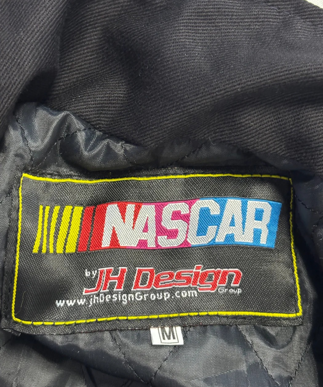 Reworked Black Red Bull Racing NASCAR Bomber Jacket