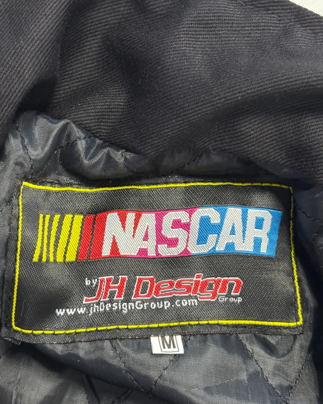Reworked Black Red Bull Racing NASCAR Bomber Jacket
