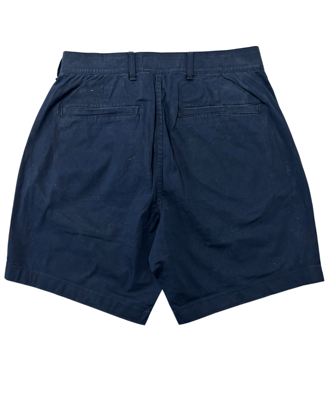 Abercrombie & Fitch All-Day Stretch Navy Cotton Shorts