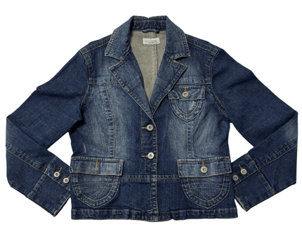 Portmans Blue Denim Blazer Style Jacket