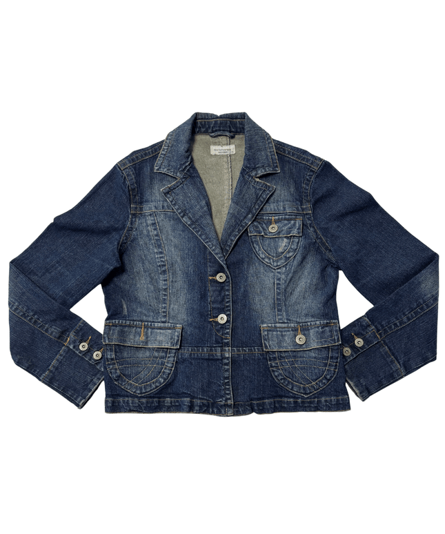 Portmans Blue Denim Blazer Style Jacket