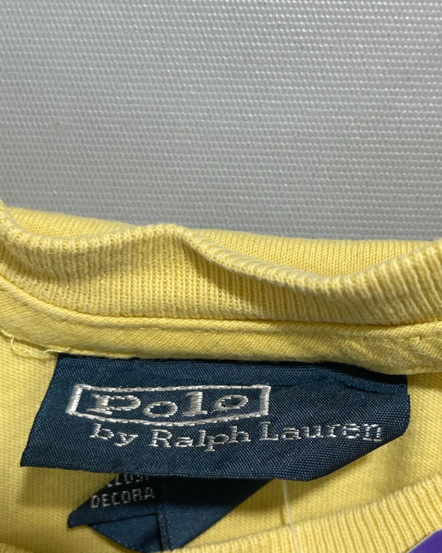 Polo Ralph Lauren Yellow Short Sleeve Logo T-Shirt