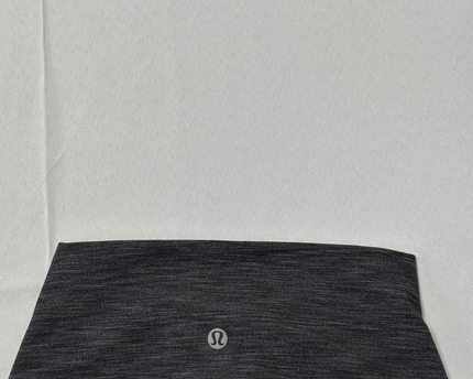 Lululemon Charcoal Seamless Ribbed Performance Leggings