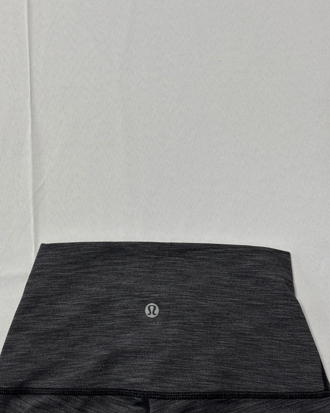 Lululemon Charcoal Seamless Ribbed Performance Leggings