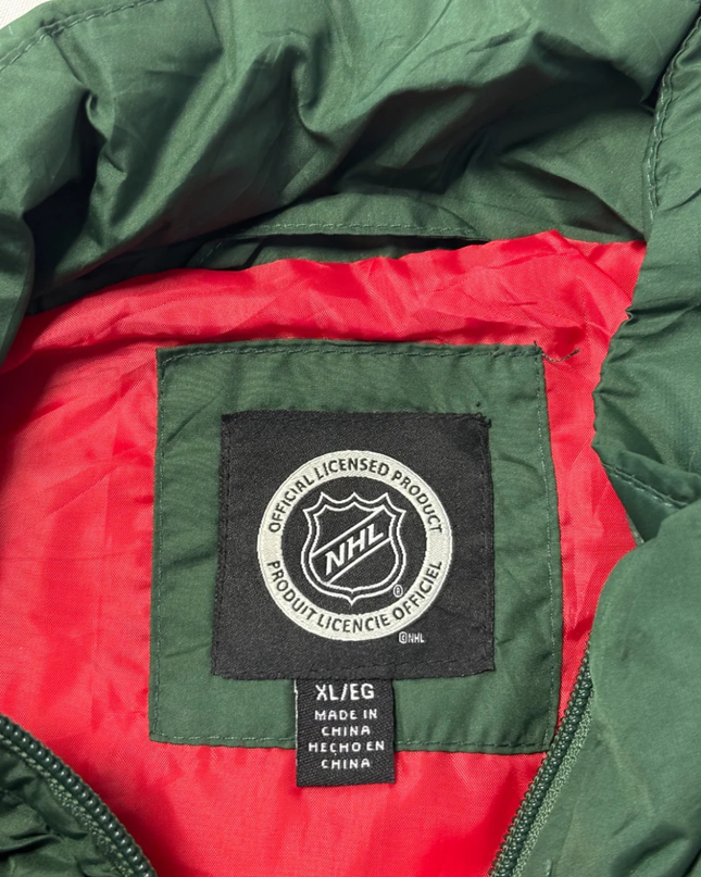 G-III Apparel Group Green NHL Minnesota Wild Quilted Vest W/TAG