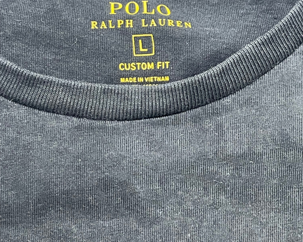 Polo Ralph Lauren Charcoal Custom Fit T-Shirt