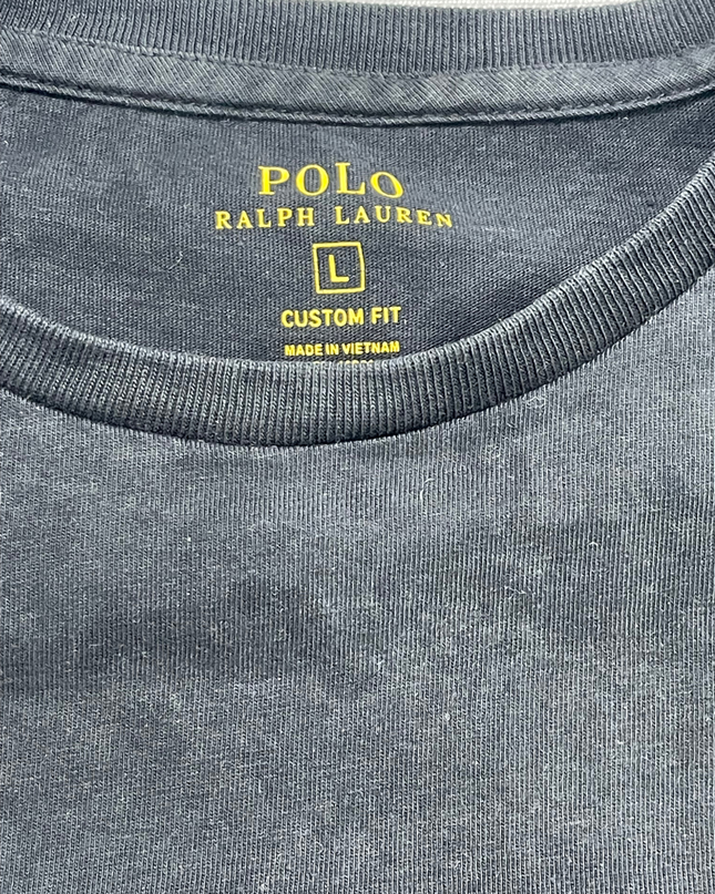 Polo Ralph Lauren Charcoal Custom Fit T-Shirt