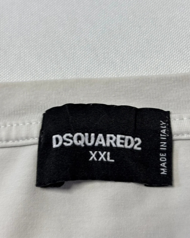 DSQUARED2 Grey Graphic Tee
