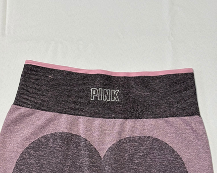 PINK Victoria's Secret Purple Seamless High-Rise Leggings