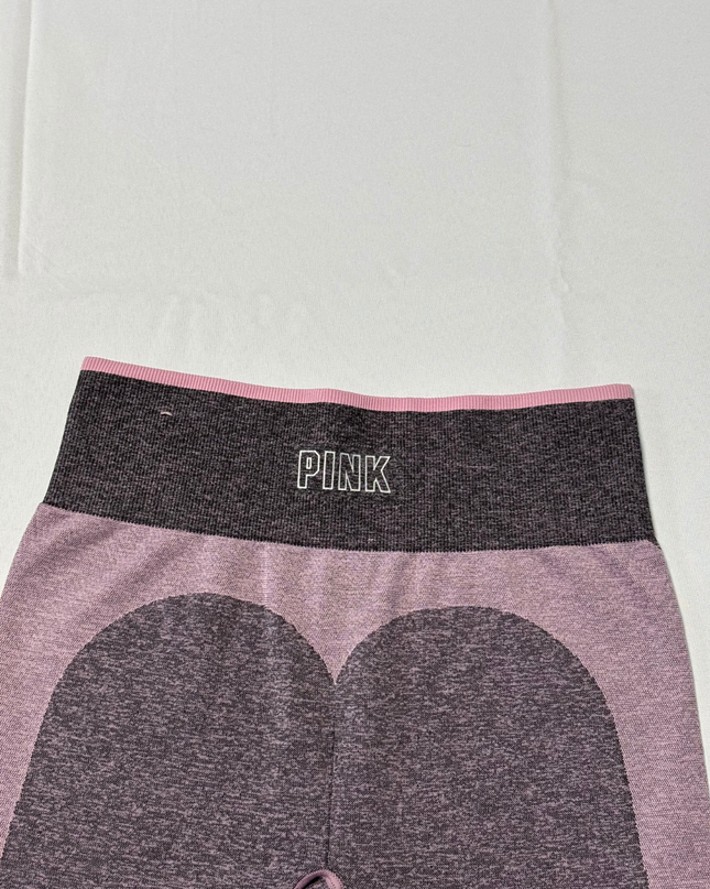 PINK Victoria's Secret Purple Seamless High-Rise Leggings