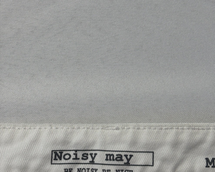 Noisy May White Button-Down Denim Mini Skirt