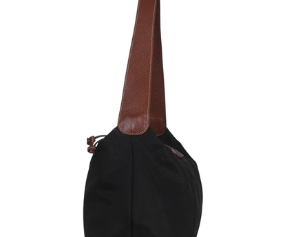 Longchamp Black Le Pliage Nylon Shoulder Bag