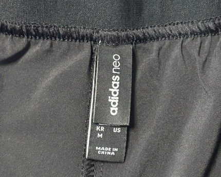Adidas Neo Women's Black 3-Stripe Track Pants