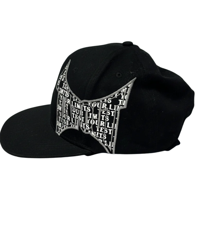 Tapout Black Graphic Test Your Limits Baseball Cap