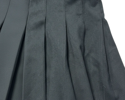 Hollister Black Pleated Ultra High-Rise Mini Skirt