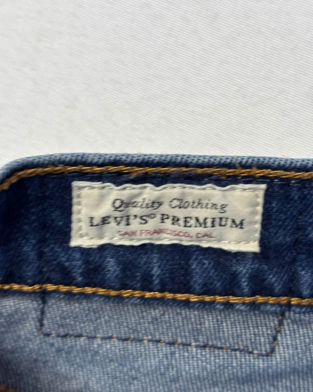 Levi's Premium Blue 501 Skinny High-Rise Jeans