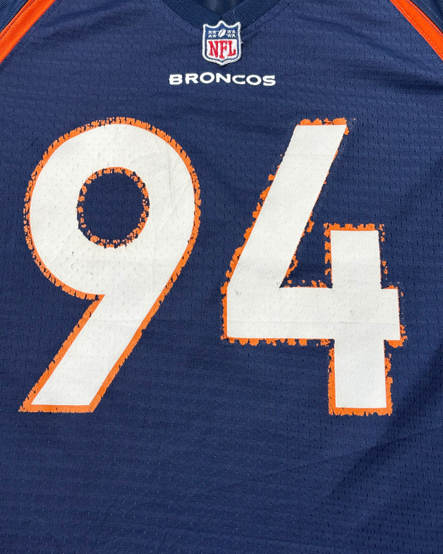 NFL PRO LINE Navy Blue Denver Broncos 94 Sports Jersey