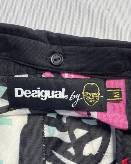 Desigual Multicolor Printed Button-Down Shirt