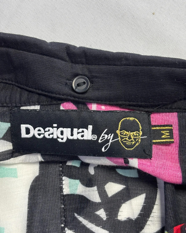 Desigual Multicolor Printed Button-Down Shirt