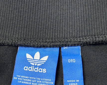 Adidas Black 3-Stripes Athletic Mini Skirt