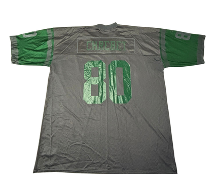 NFL Reebok Grey New York Jets #80 Mesh Jersey XXL