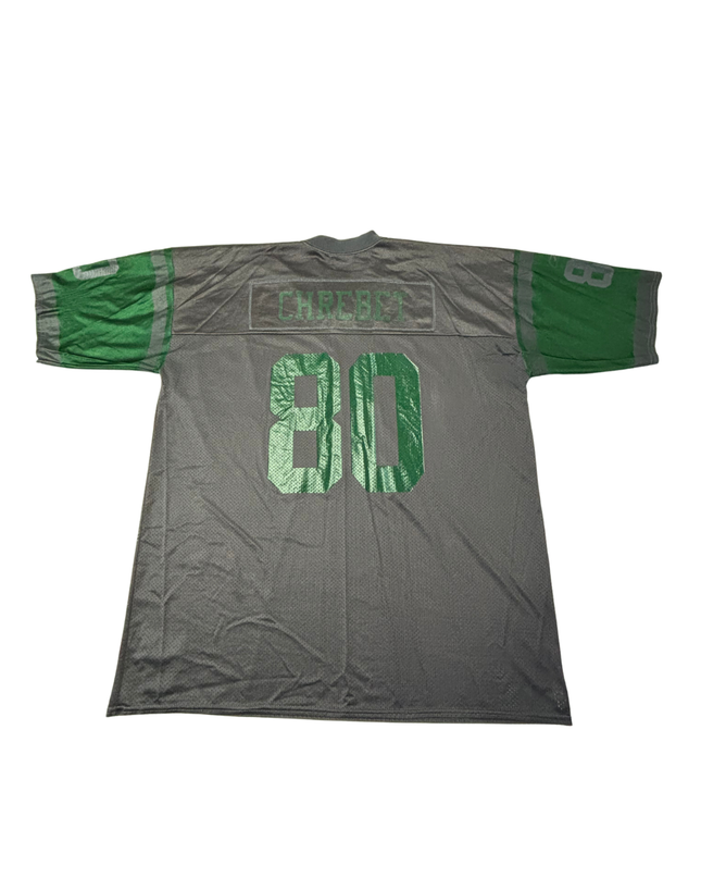 NFL Reebok Grey New York Jets #80 Mesh Jersey XXL