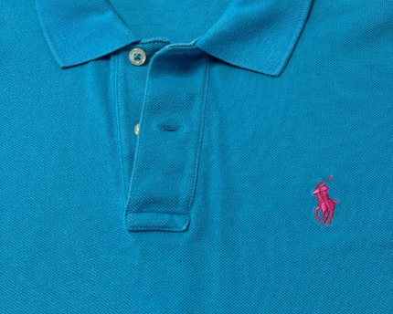 Polo Ralph Lauren Blue Skinny Polo Shirt