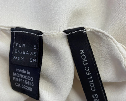 Mango Beige Sleeveless High-Low Dress W/TAG