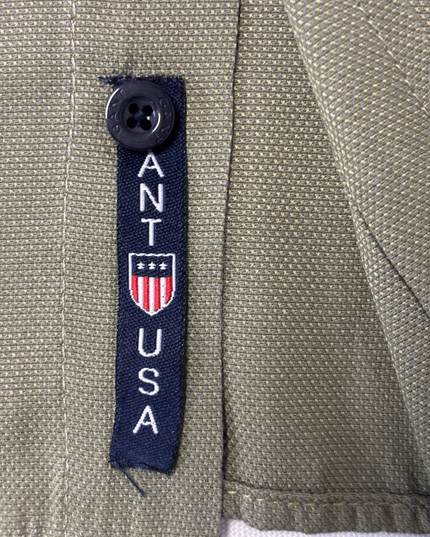 GANT USA Olive Green Long Sleeve Shirt