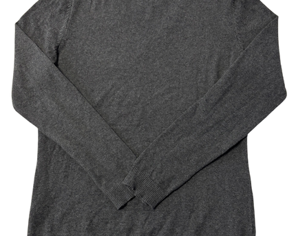 U.S. Polo Assn. Grey V-Neck Cotton Sweater