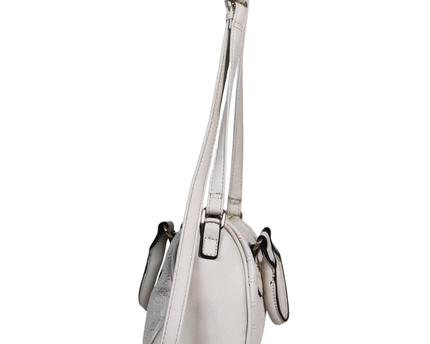 Juicy Couture White Embossed JC Monogram Bag