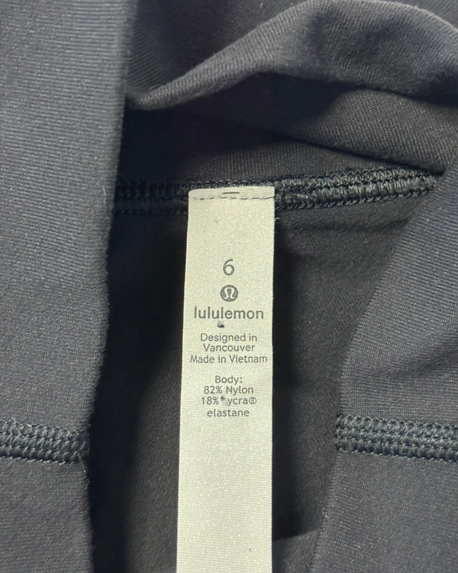 Lululemon Black High-Rise Full-Length Leggings