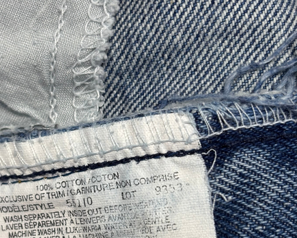 Nevada Blue High-Waisted Tapered Mom Jeans