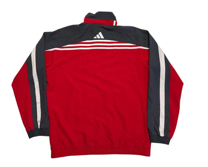 Adidas Red Striped Sports Jacket