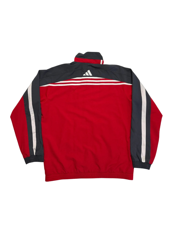Adidas Red Striped Sports Jacket