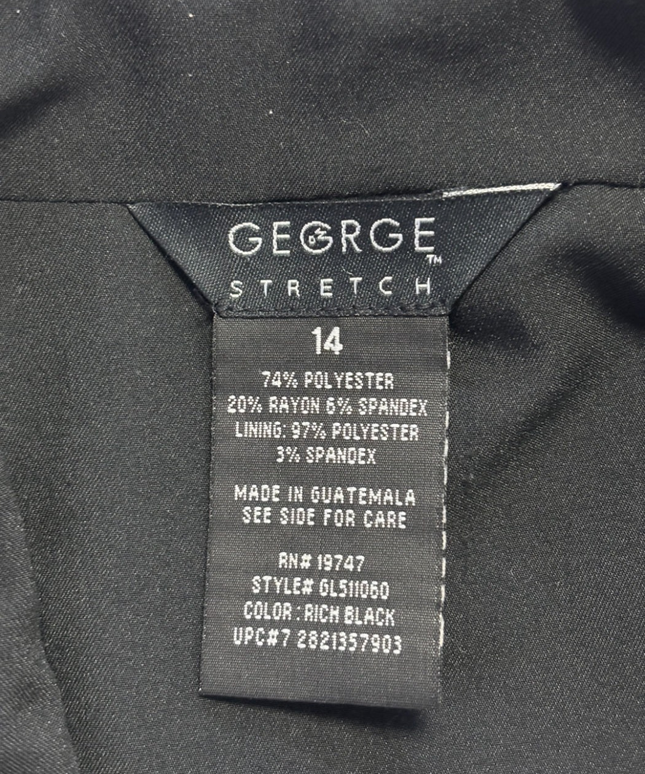 George Black Classic Stretch Three-Button Blazer