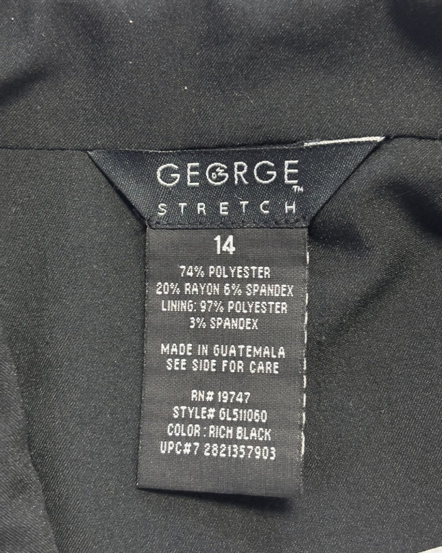George Black Classic Stretch Three-Button Blazer