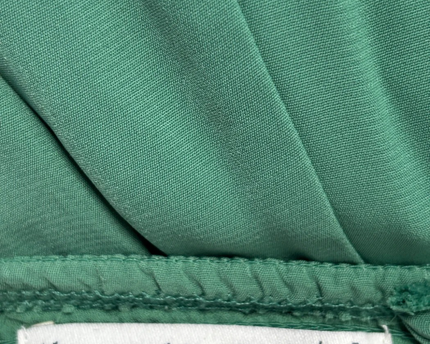 Abercrombie & Fitch Green Smocked Midi Dress