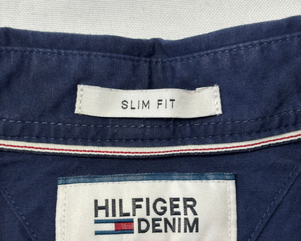 Hilfiger Denim Navy Slim Fit Button-Down Shirt