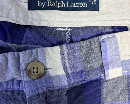 Polo Ralph Lauren Blue Plaid Shorts