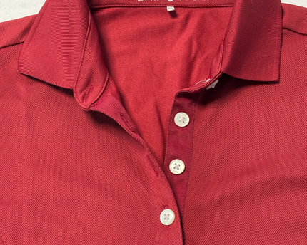 Nike Golf Red Women's Dri-FIT Performance Polo Shirt