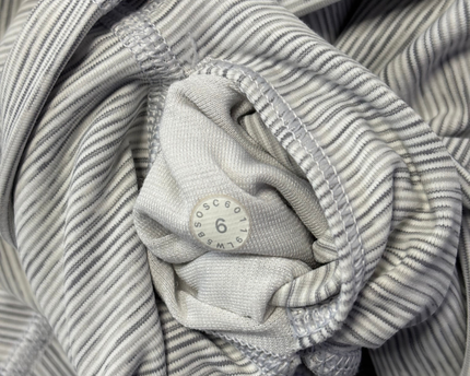 Lululemon Grey Space Dye High-Rise Leggings