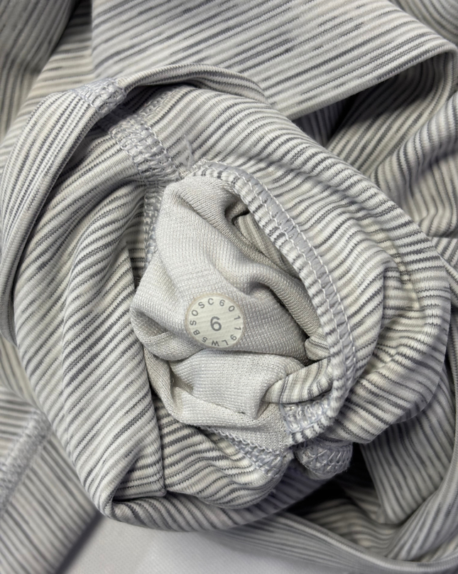 Lululemon Grey Space Dye High-Rise Leggings