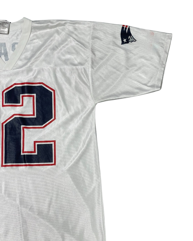 NFL White New England Patriots Tom Brady #12 Football Jersey